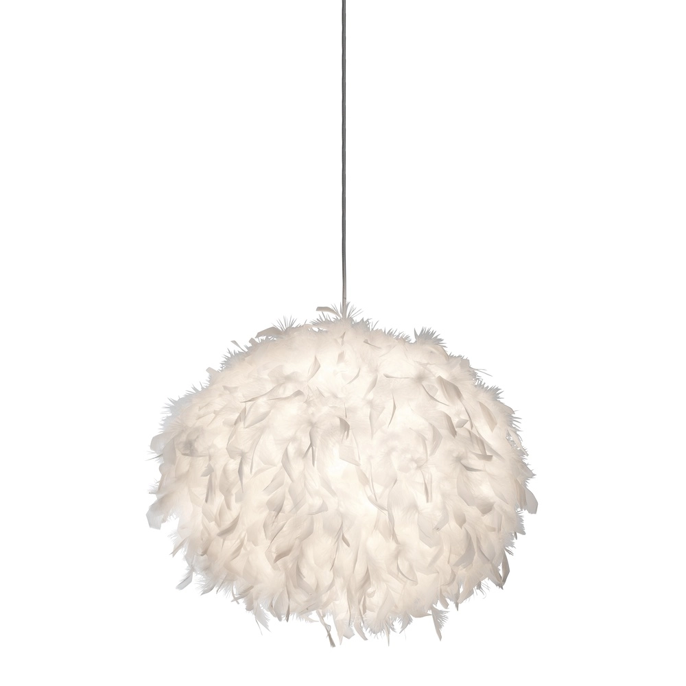Veren hanglamp Ducky wit Ø 40cm