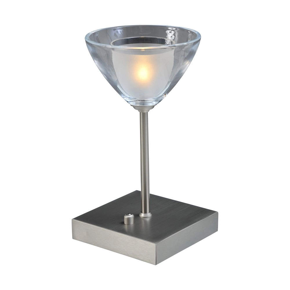 Led tafellamp Caterina LED 20cm metaalgrijs