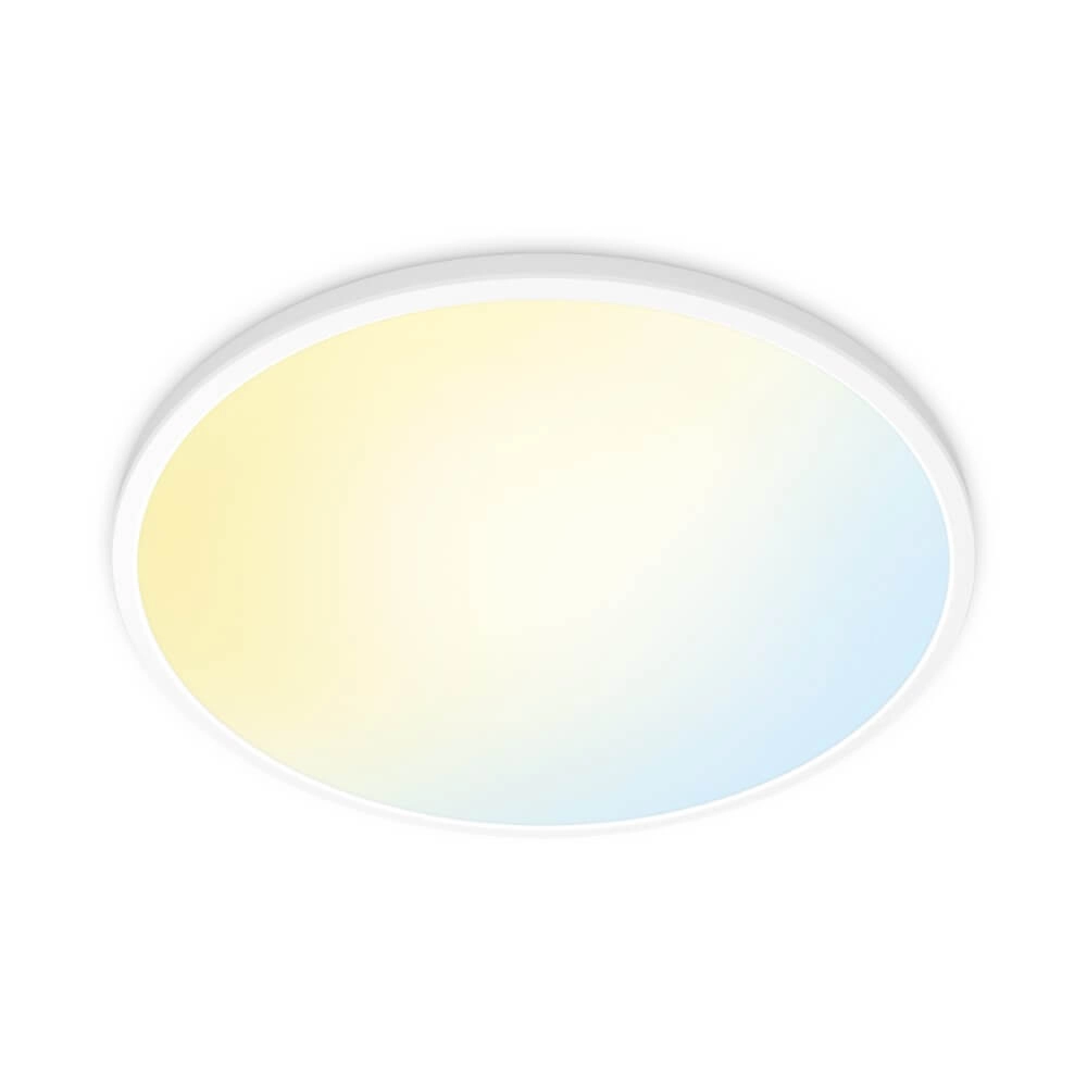 Slimme plafonnière SuperSlim Ø 55cm - wit