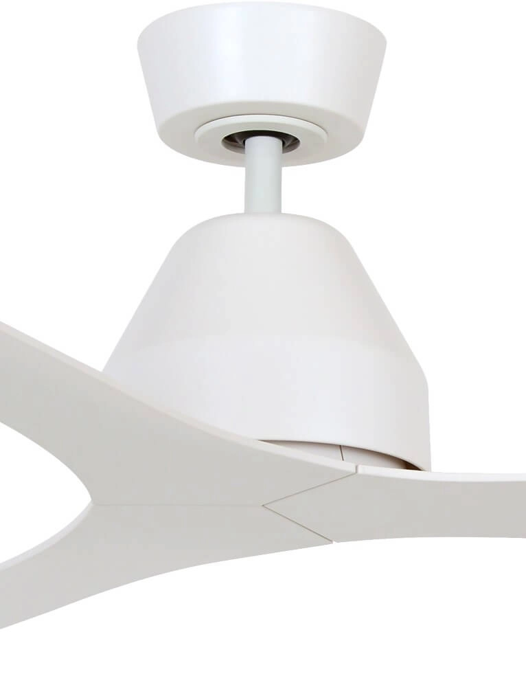 Plafondventilator wit zonder lamp Whitehaven Ø 143cm IP55 Beacon 9333509136439