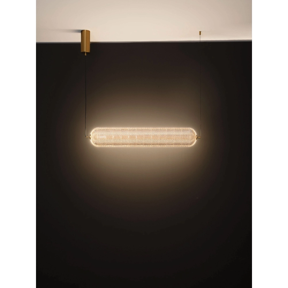 Unieke hanglamp Klelia horizontaal goud Lyora 5212017452696
