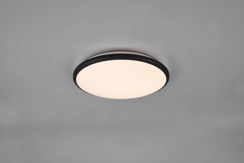 Plafonnière Limbus 35cm zwart Trio 4017807496376