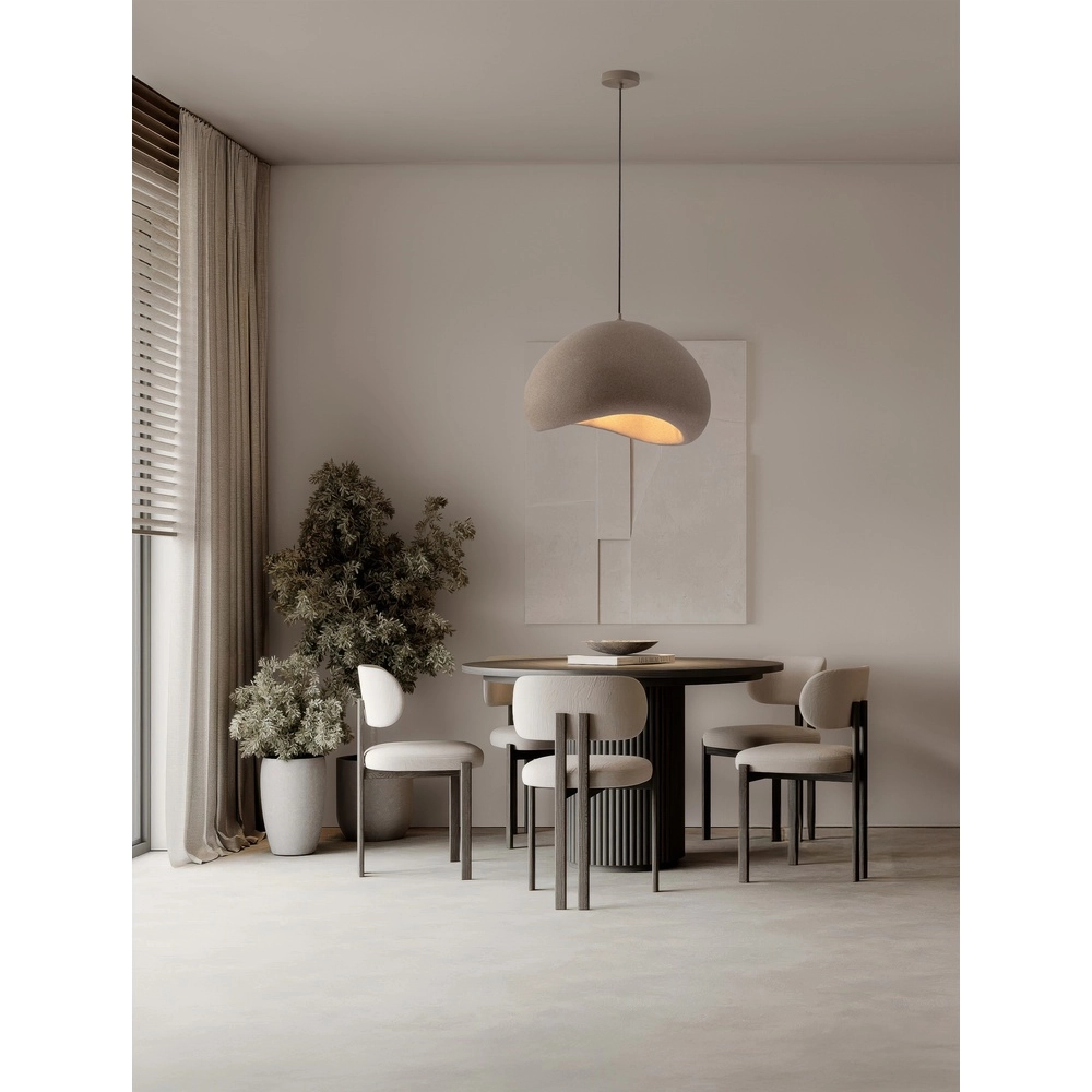 Natuurlijke hanglamp Aere bruin 60cm Lyora 5212017476746