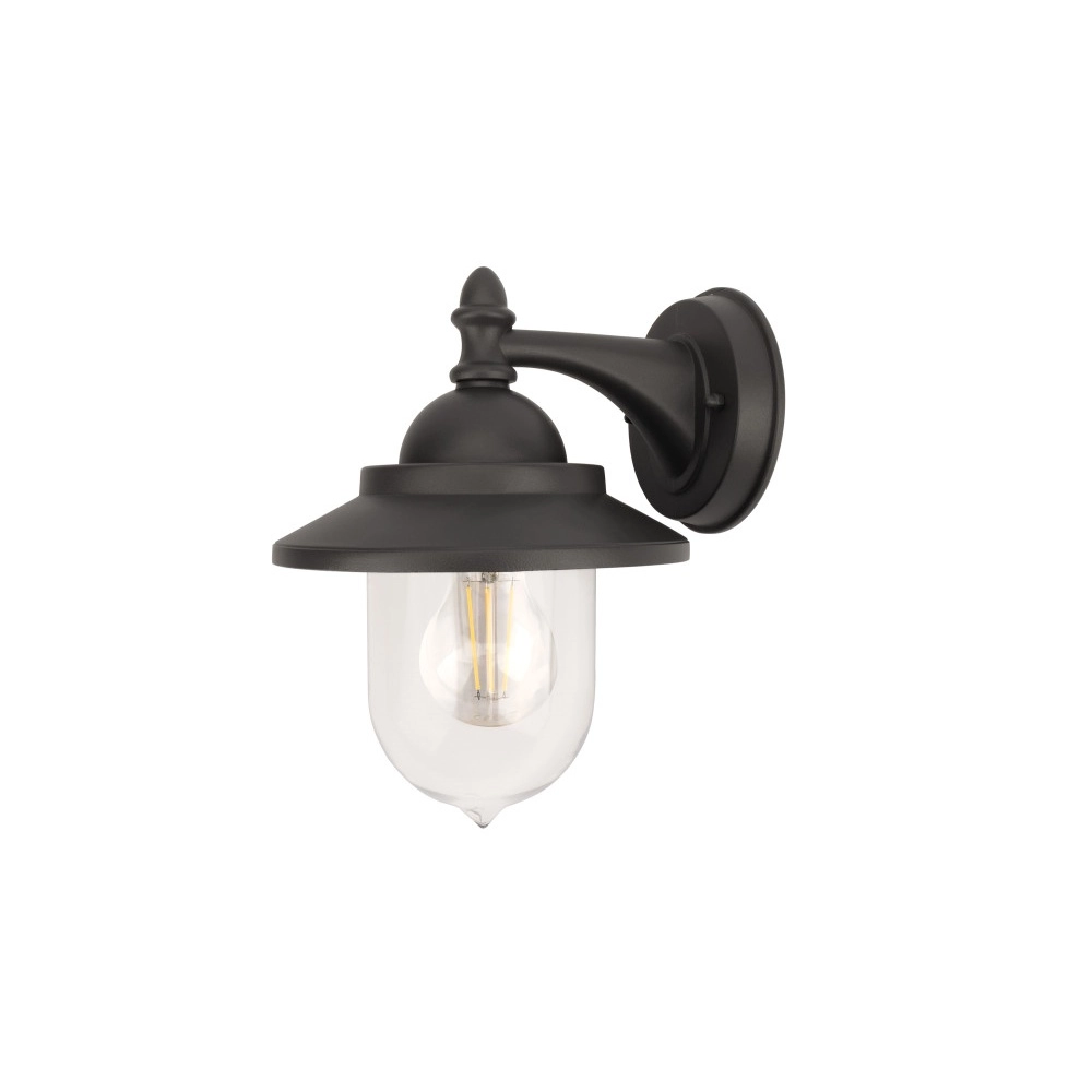 Klassieke buitenlamp Assen 1x E27 - antraciet
