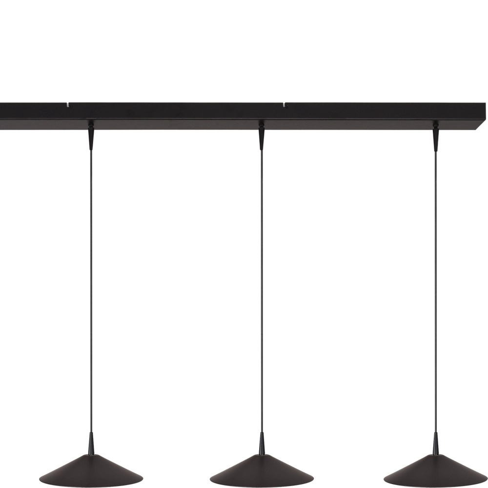 4-lichts hanglamp Ceppo zwart Ø 22cm Masterlight 8718121358475