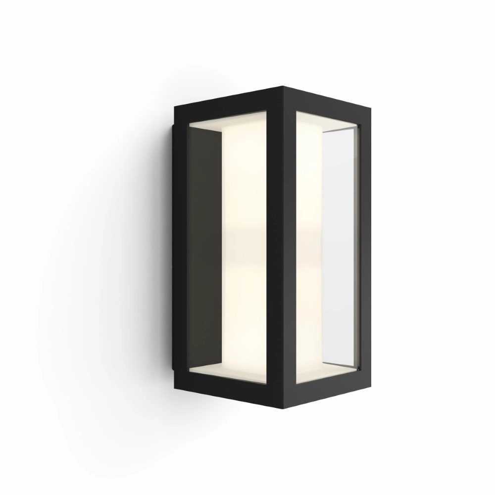 Buitenlamp Hue Impress zwart vierkant Philips 8718696170489