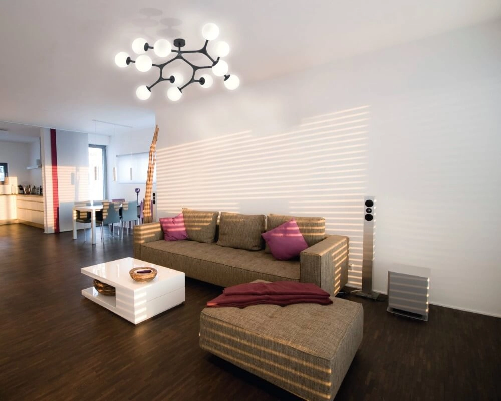 Design plafondlamp Maragall 12-lichts zwart Stars of Light 9002759395292