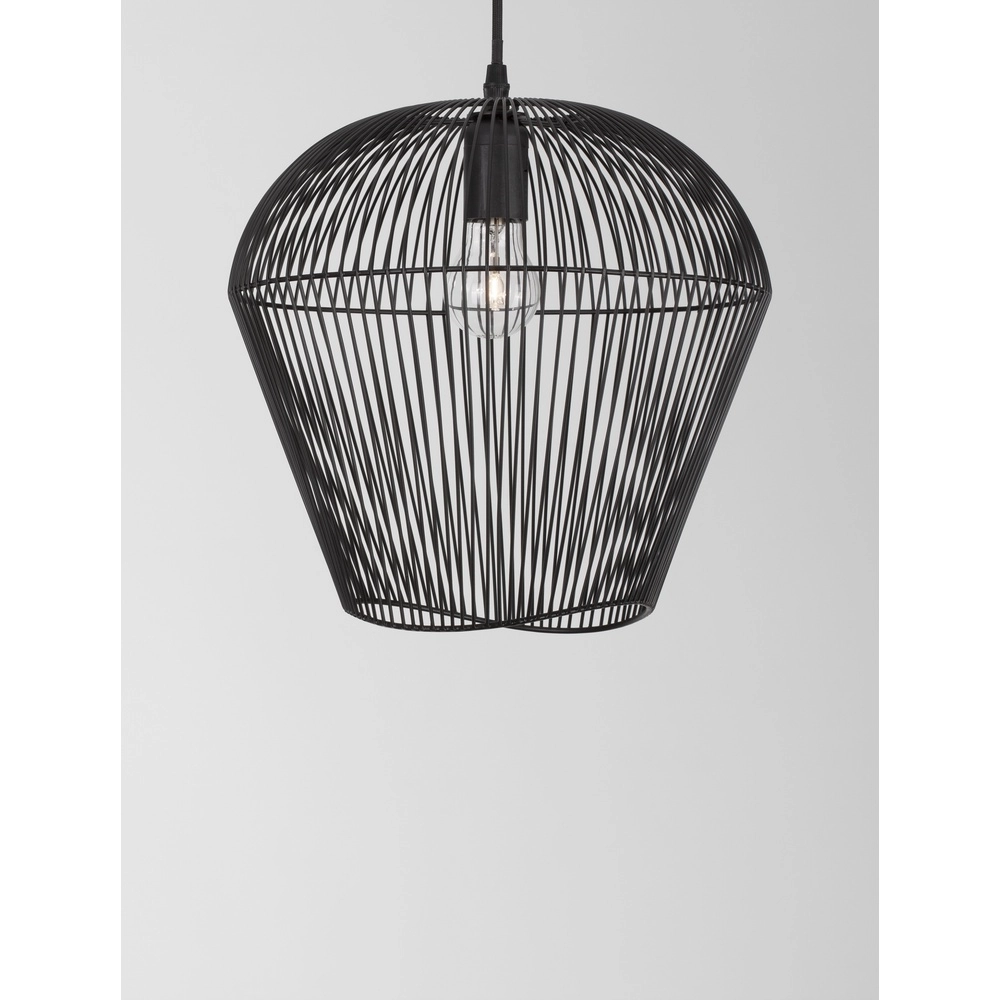 Bohemian hanglamp Bredo Ø 31,5cm zwart Lyora 5212017438911
