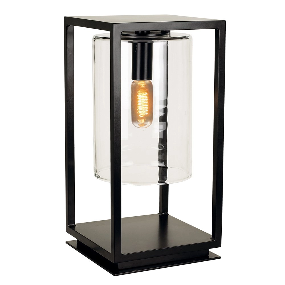 LED pedestal light Dome Rustic