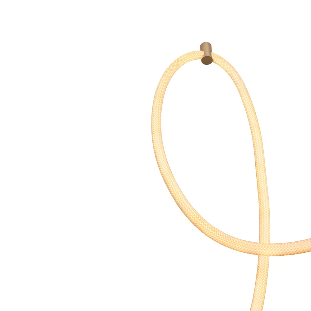 Unieke plafondlamp Janderin 300cm champagne Lucide Vibes 5411212242075