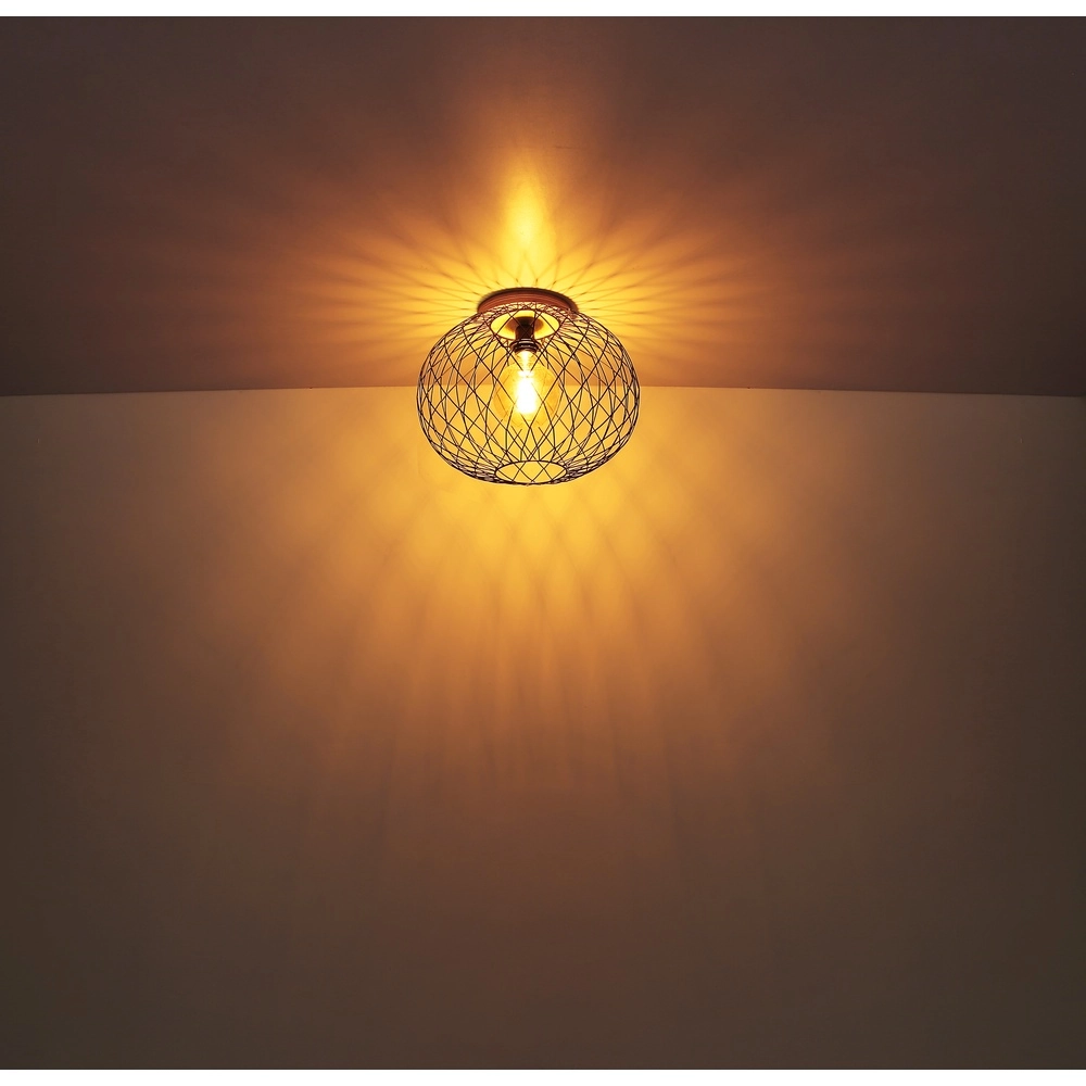 Wandlamp Lacky 2-lichts zwart Globo 9007371417360