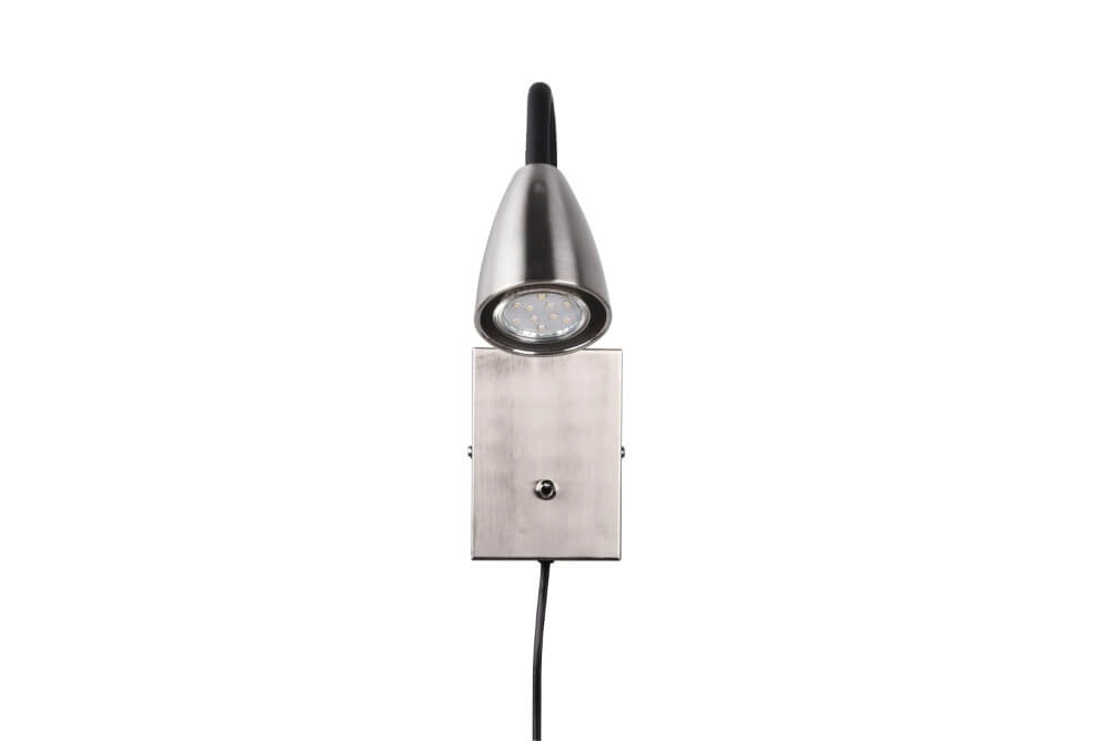 Flexibele leeslamp Wanda RVS Trio 4017807524017