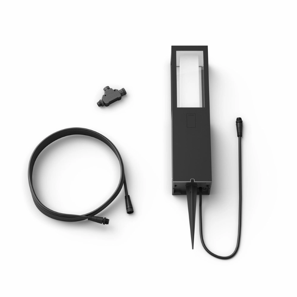 Sokkel Buitenlamp Hue Impress 40cm - 24volt - zwart Philips 8718696170526