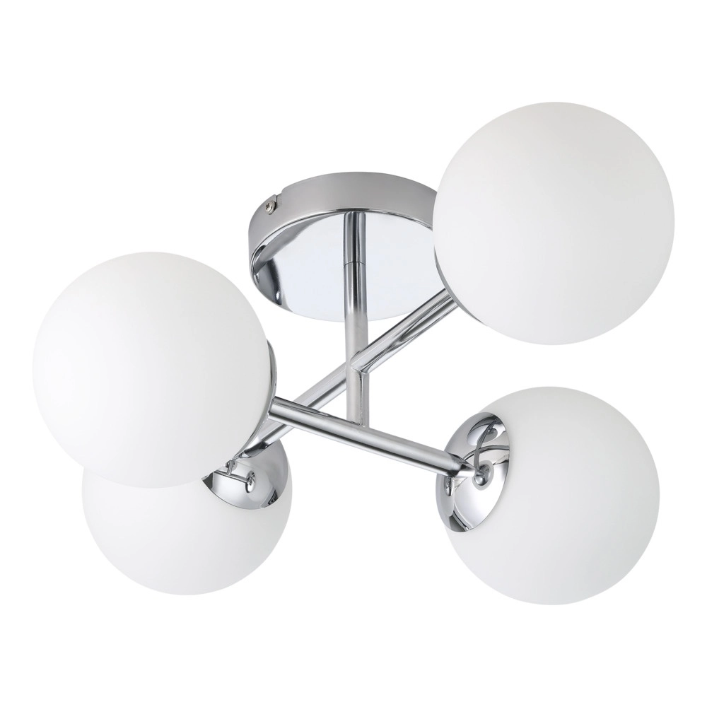 Plafondlamp Castrovido 4-lichts chroom
