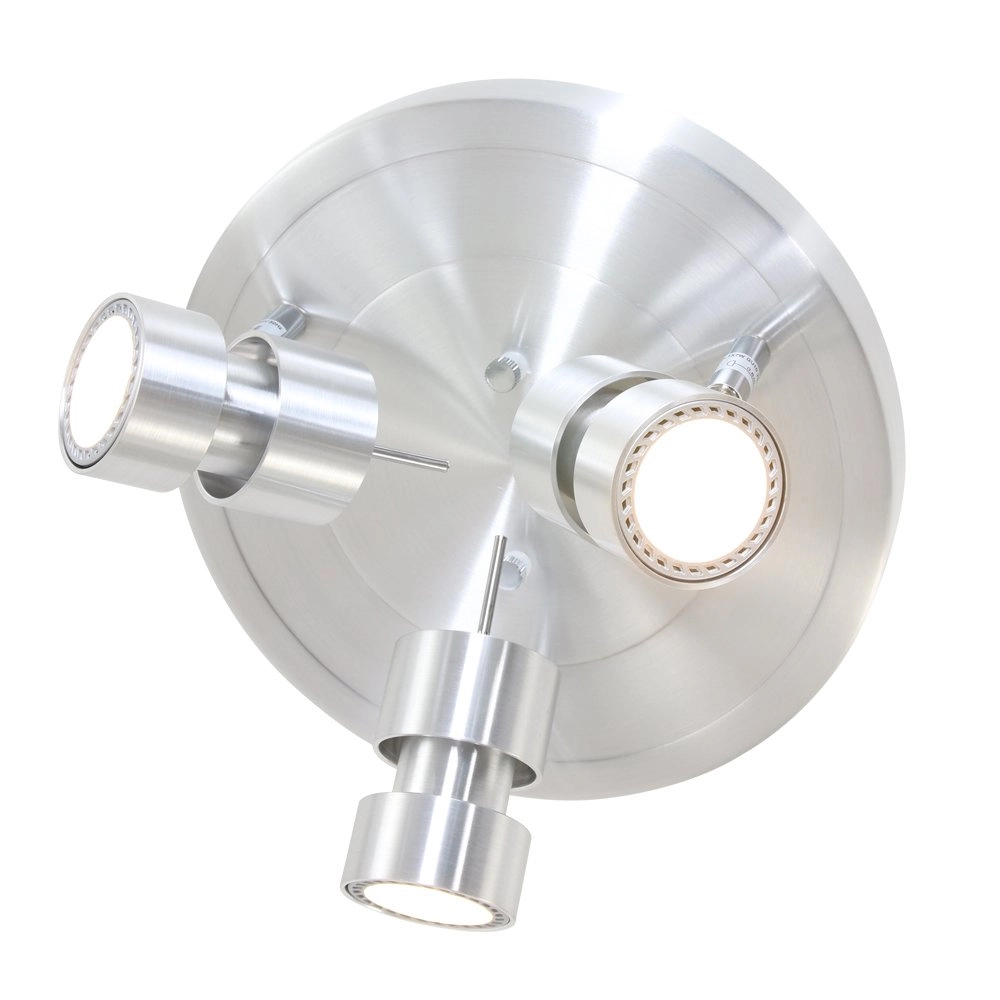 Led plafondspot Natasja Led 3-lichts grijs
