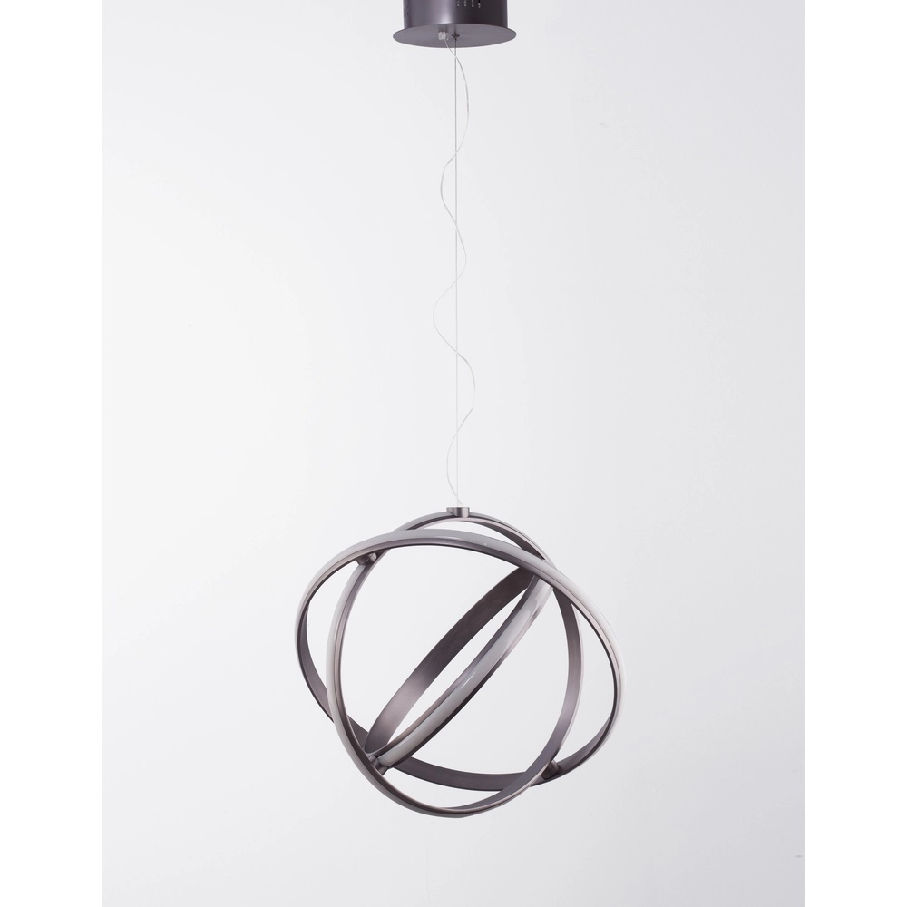 Hanglamp Pertone S Ø 50cm zwart met paarse gloed Lyora 5212017419699