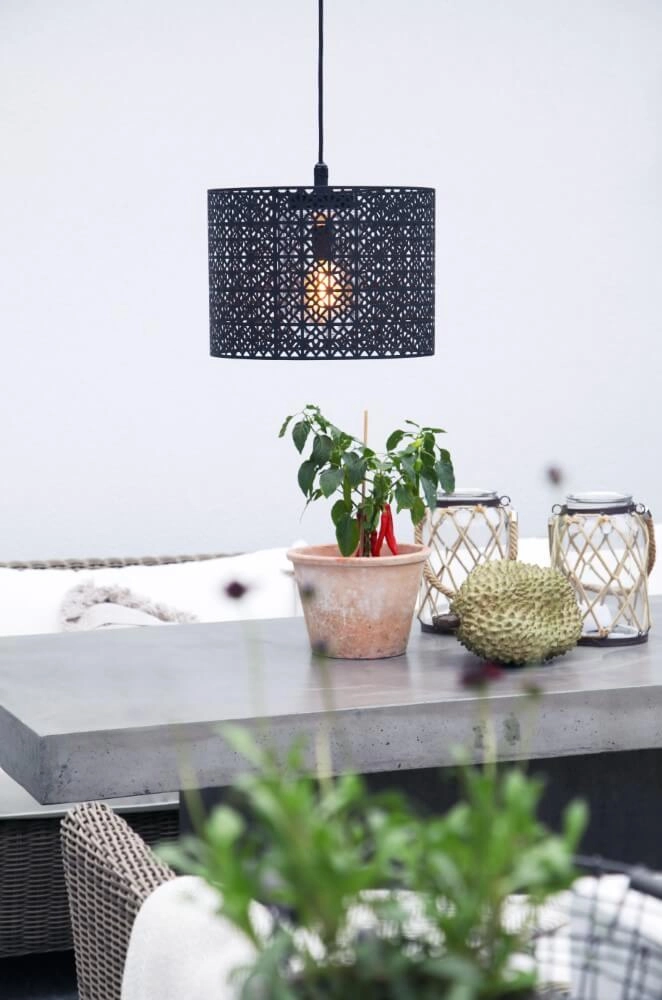 Hanglamp Maison mat zwart By Rydéns 7391741004390