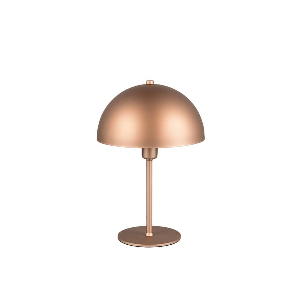 Design tafellampje Nola koffiebruin Ø 20cm Trio 4017807633924