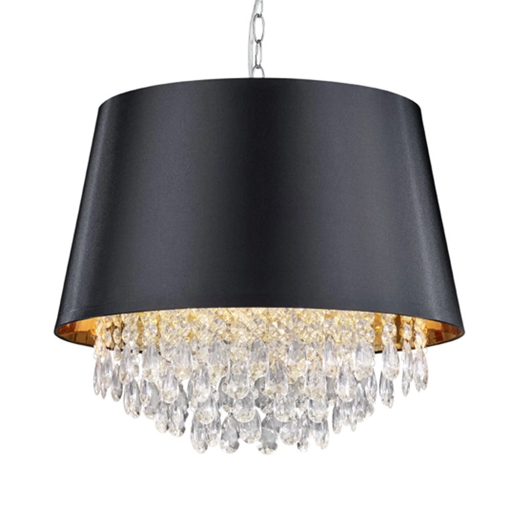 Hanglamp Loreley met kristal Trio 4017807354102