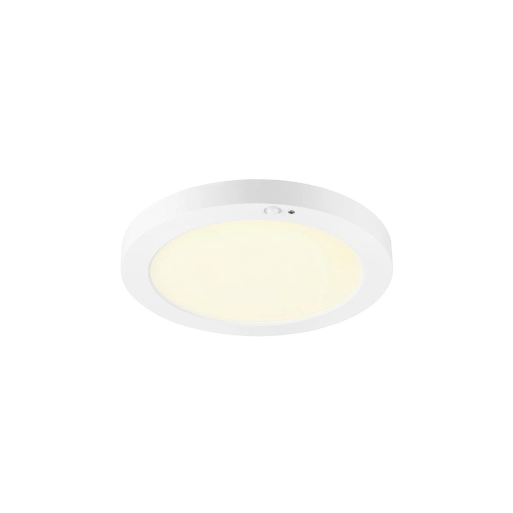 Plafonniere Vario Ø 22,7cm wit met sensor