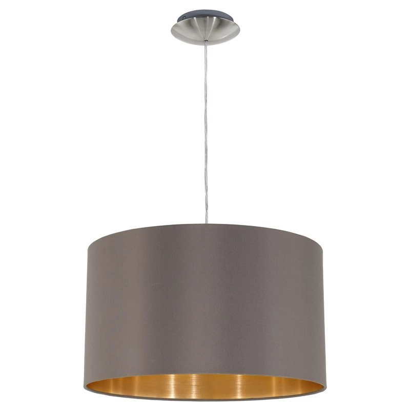 Hanglamp Maserlo Bruin/Goud