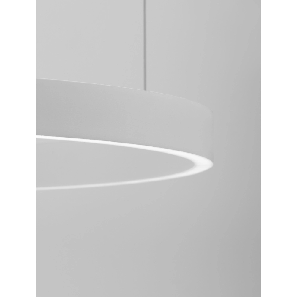 Design hanglamp Elowen wit Ø 80cm Lyora 5212017439086