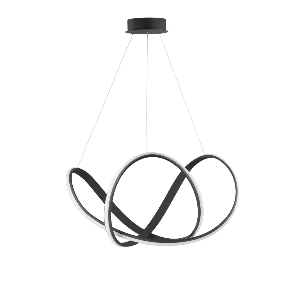 Design hanglamp Apus zwart Ø 70cm Lyora 5212017419774