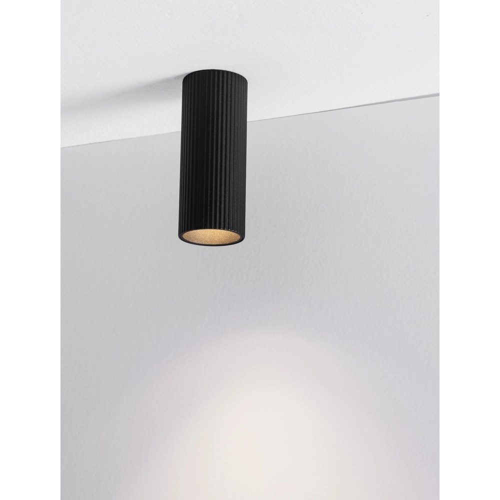Plafondspot Comet zwart