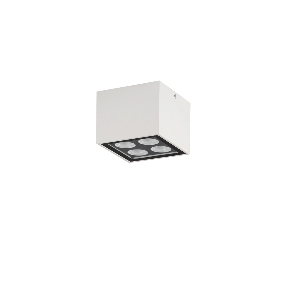 Plafondlamp Jax vierkant 8cm wit Lyora 5212017470607