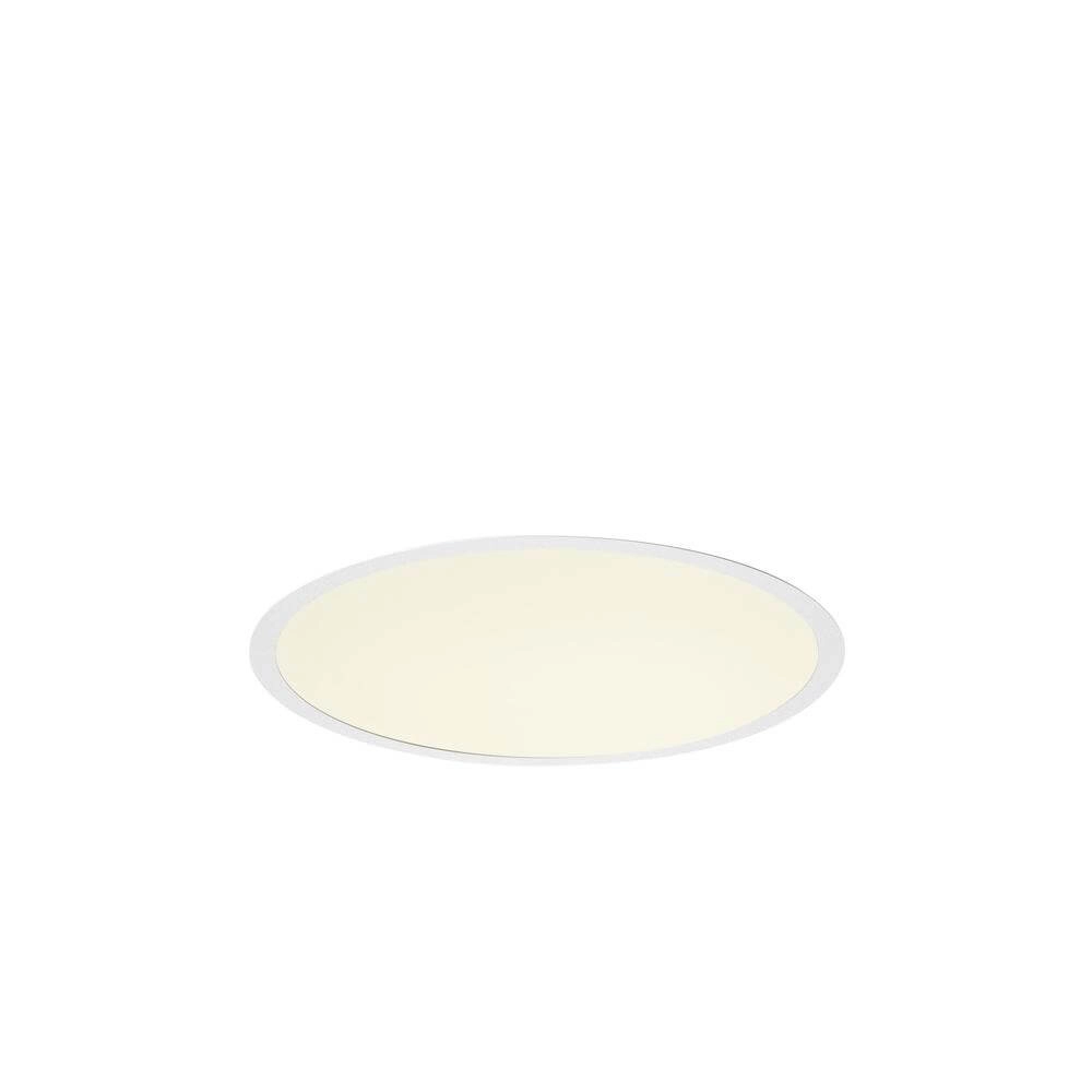 Inbouw plafondlamp Medo 40 wit Ø 40cm met frame SLV 4024163297684