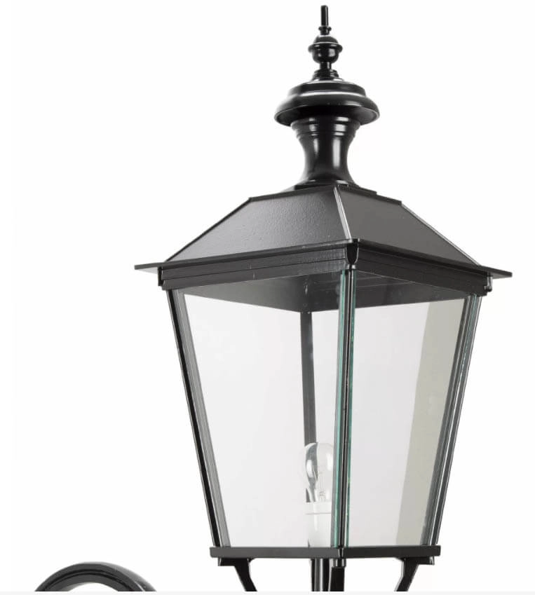 Oudhollandse muurlamp Singel XL zwart KS verlichting 8714732114042