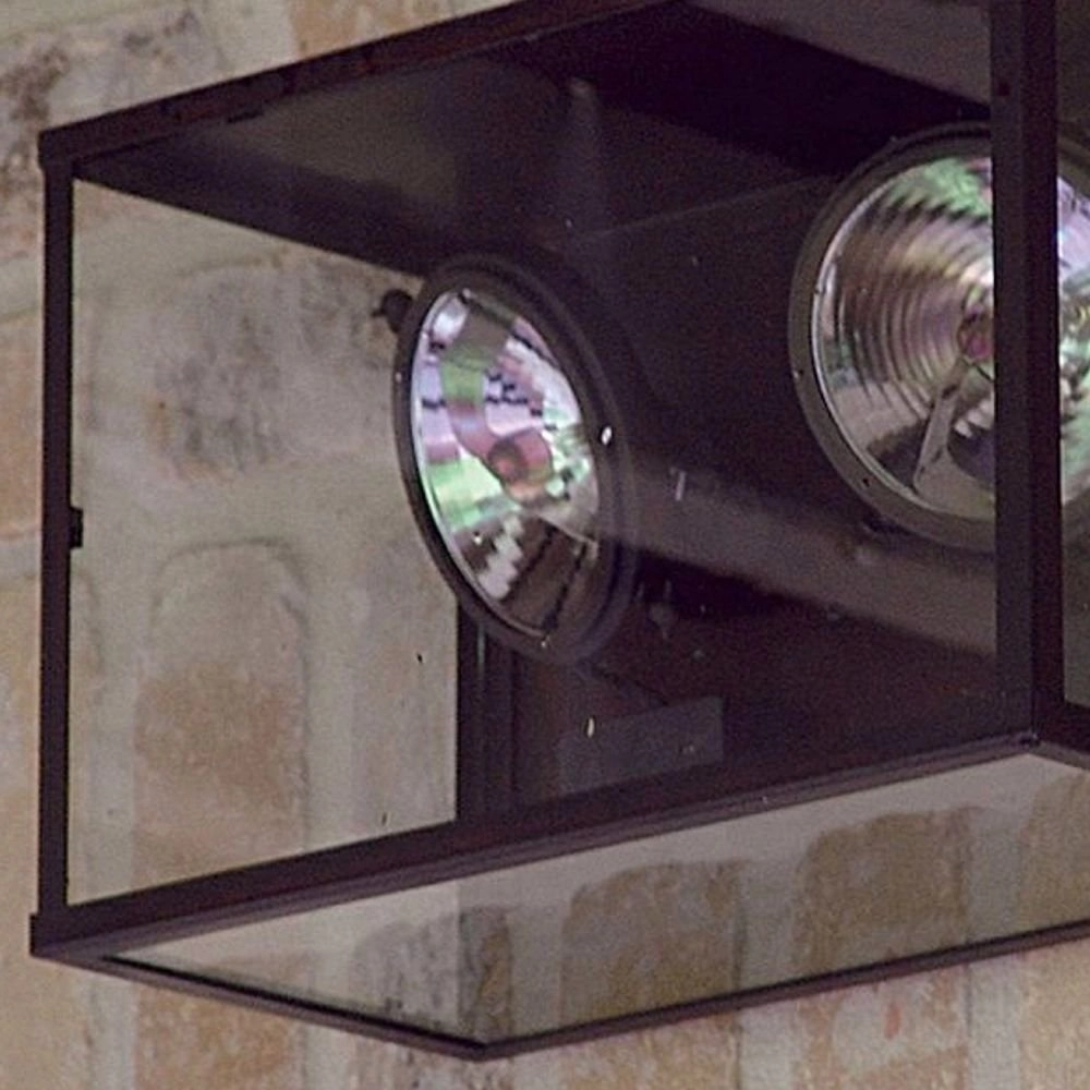Muurlamp Vitrine AR111 landelijke stijl Authentage 8716803505339