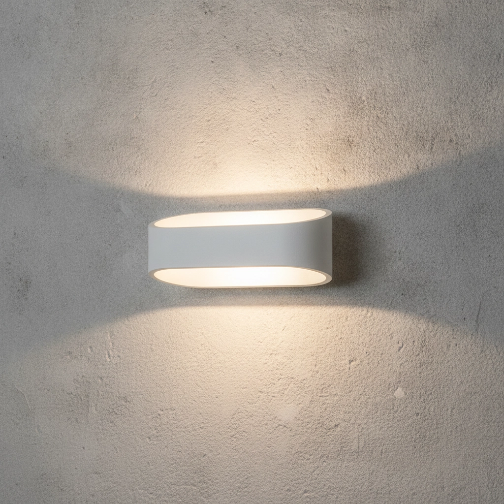 Design wandlamp Mile wit