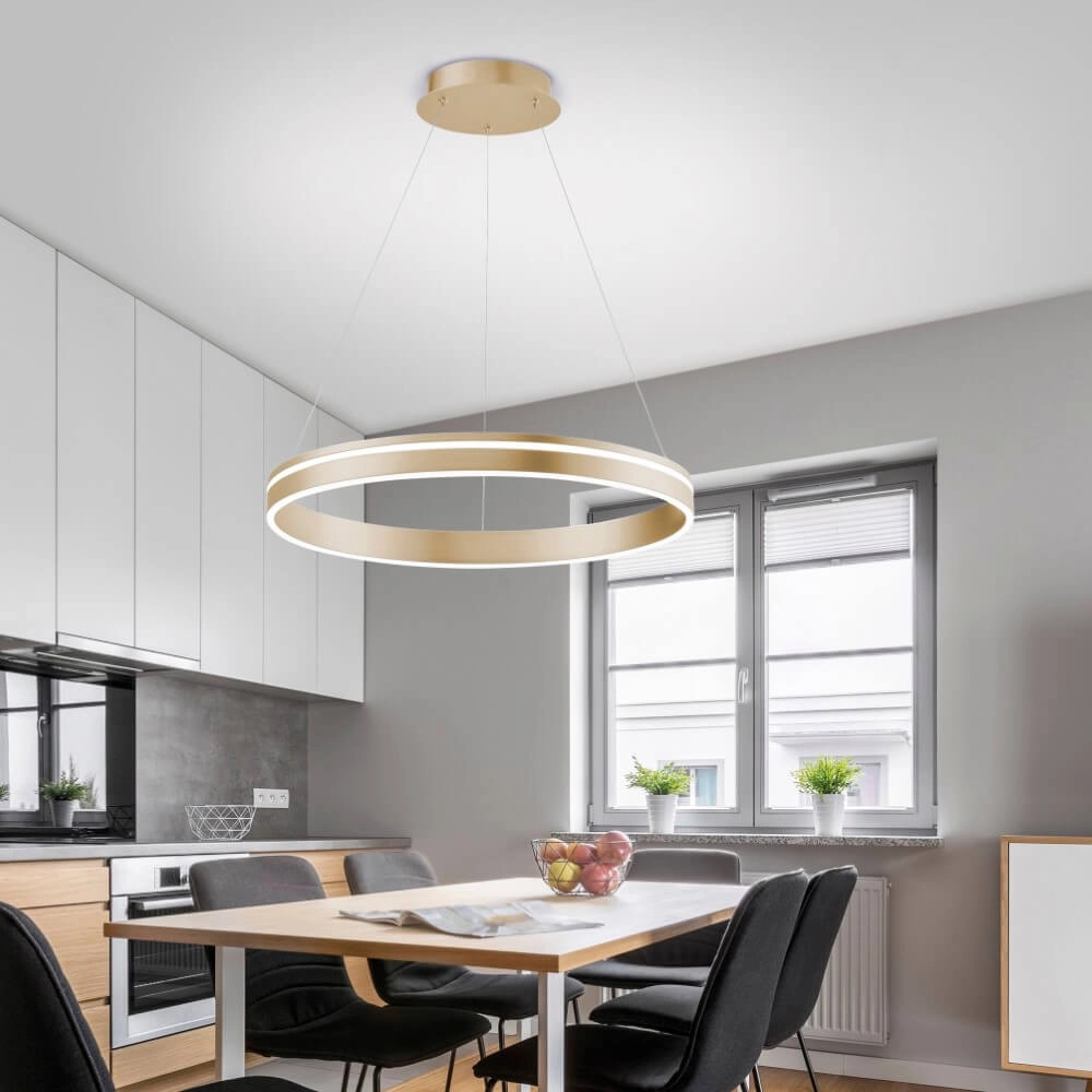 Design hanglamp Q-Vito Ø 59cm messing Paul Neuhaus 4012248357767