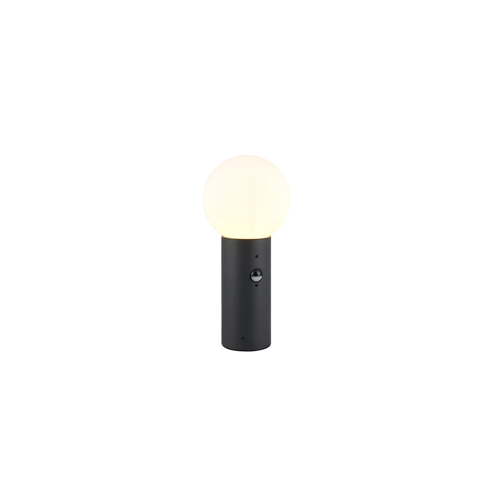 Bol tuinlamp 40cm Mures antraciet met sensor Trio 4017807687286