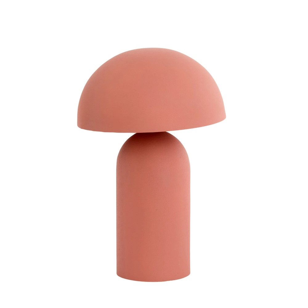 Champignon tafellamp Tolima koraal roze - Ø 31cm