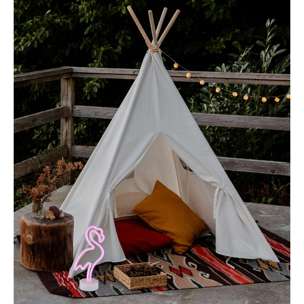 Tafellampje Flamingo neon Globo 9007371478484
