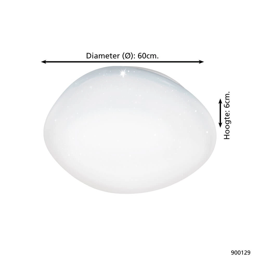 Plafonnière Zigbee Sileras-Z Ø 60cm Eglo 9008606226061