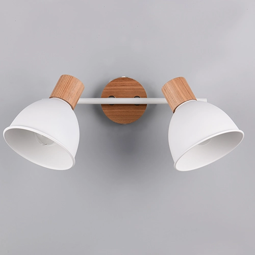 Plafondlamp Delume dubbel wit Trio 4017807672251