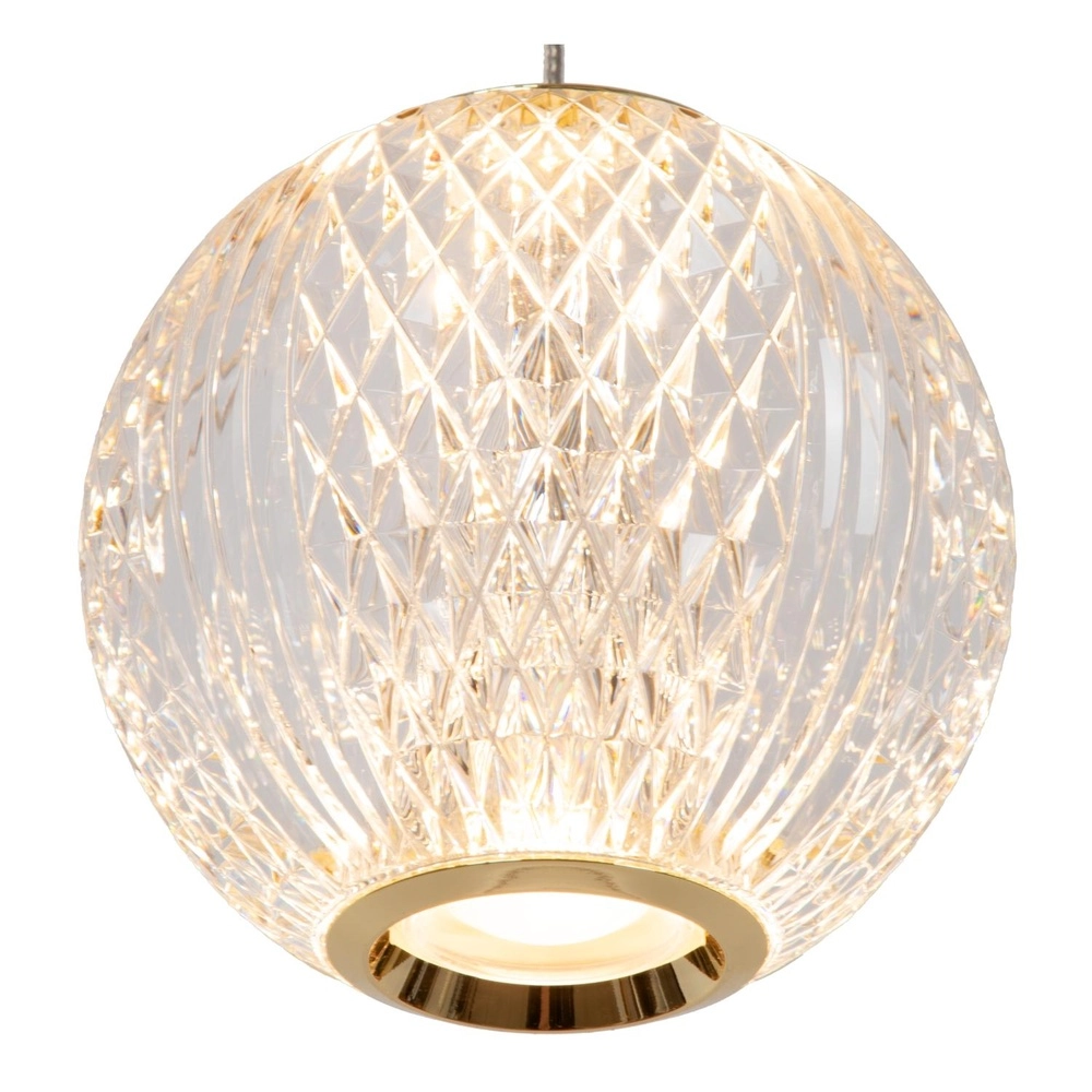 Gouden hanglamp Cintra vide 3-lichts Lucide 5411212134394