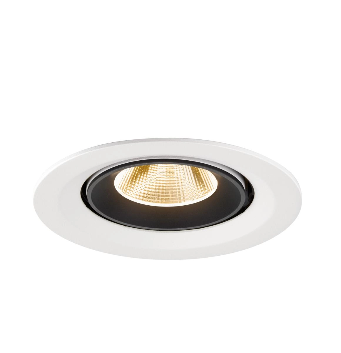 Inbouwspot Numinos Gimble M wit/zwart 2700K - 20gr SLV 4024163312042