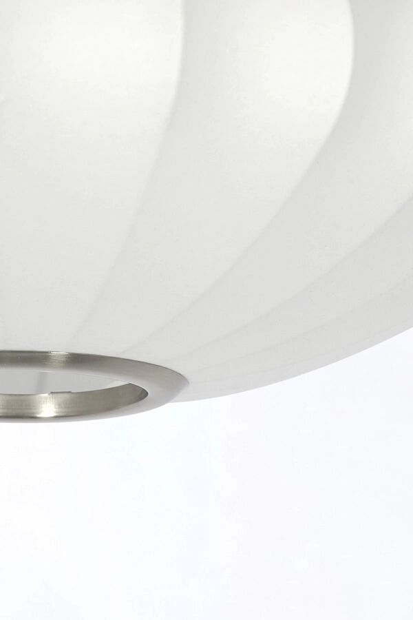 Japandi plafondlamp Fay Ø 40cm wit Light & Living 8717807760434