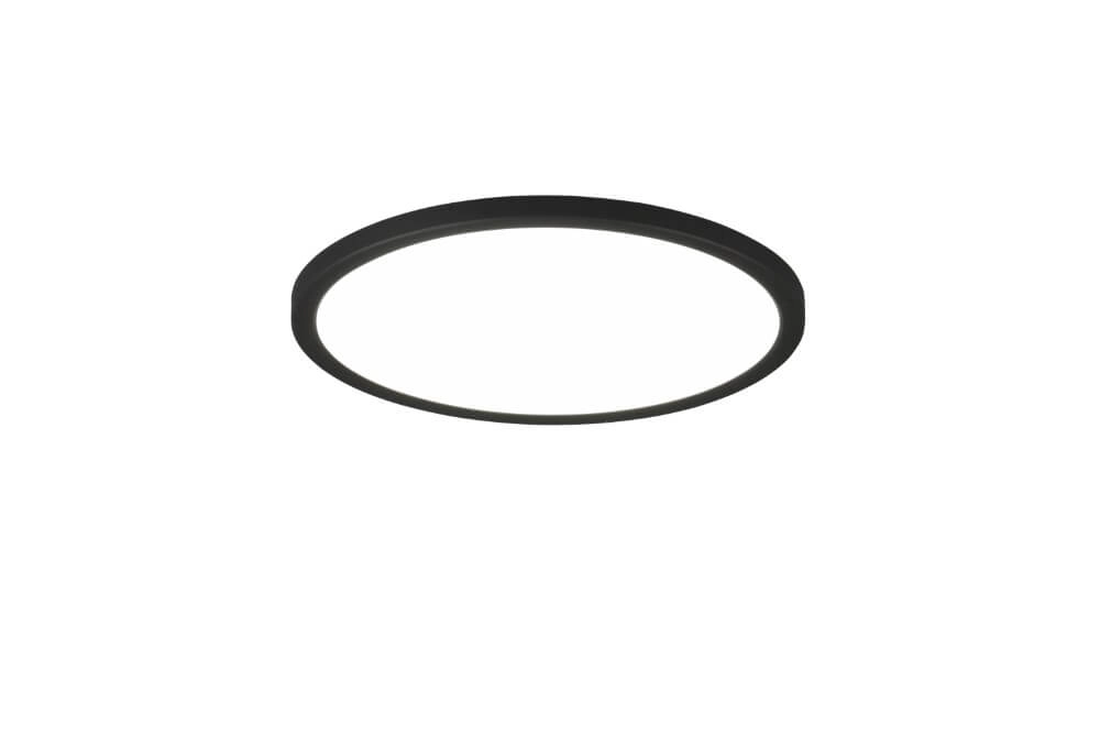 Plafonniere Aureo zwart - Ø 29cm Trio 4017807586626
