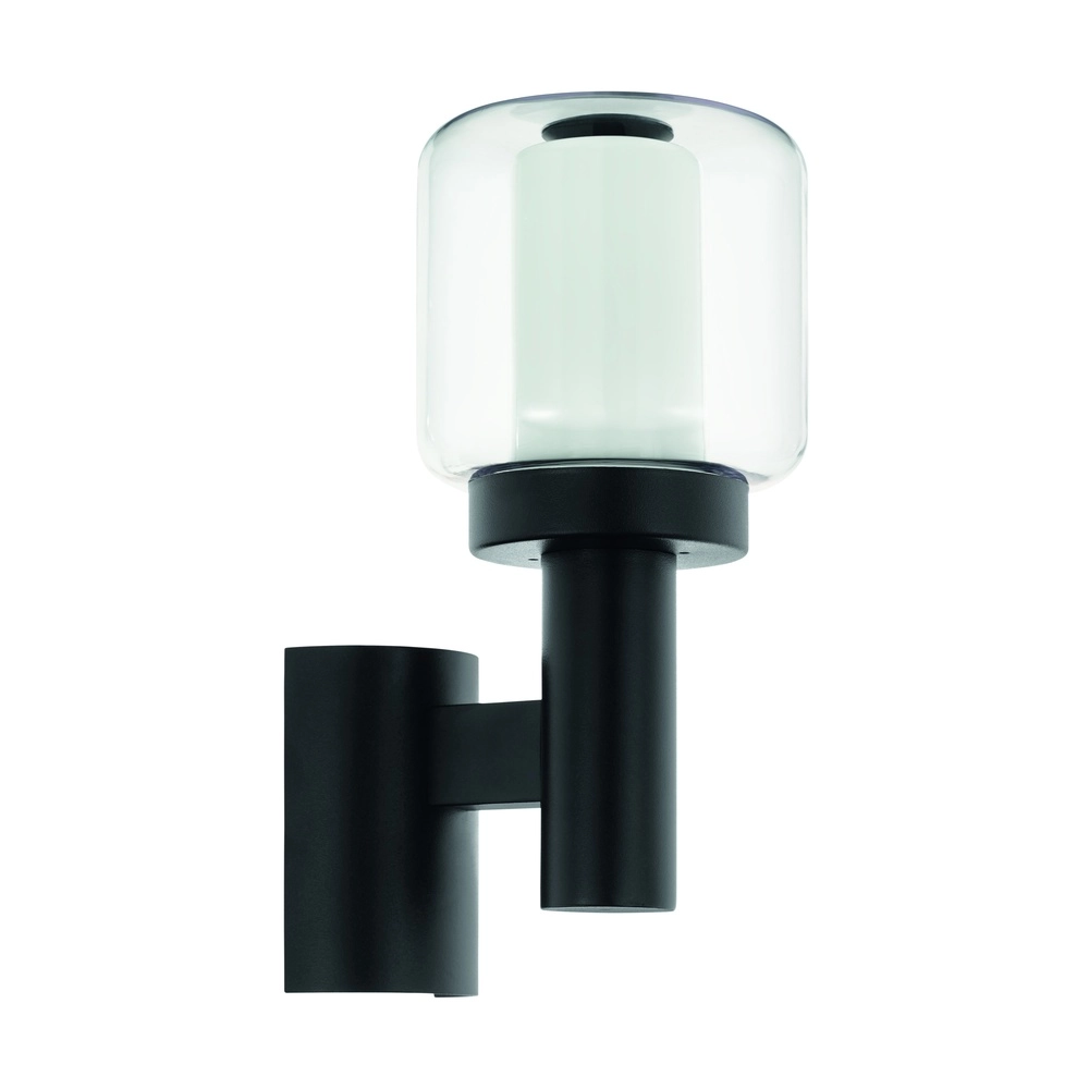 Design wandlamp Poliento zwart