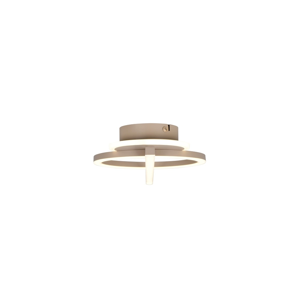 Plafondlamp Welis modern zand bruin Trio 4017807704440