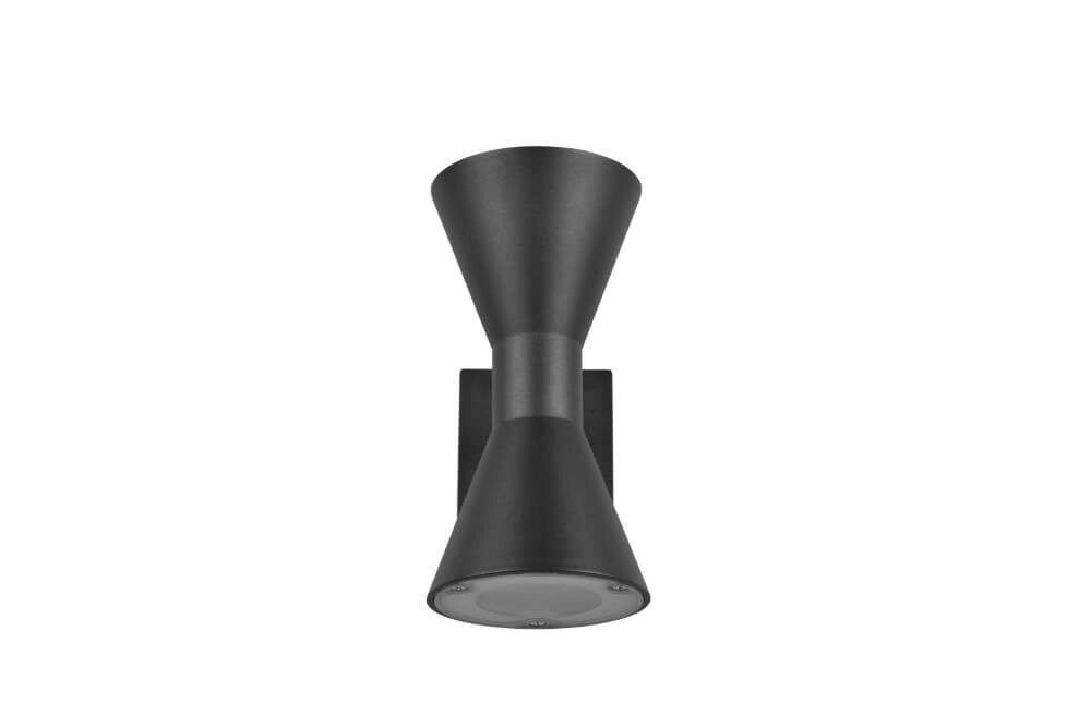 Wandlamp Ardas zwart Trio 4017807564044