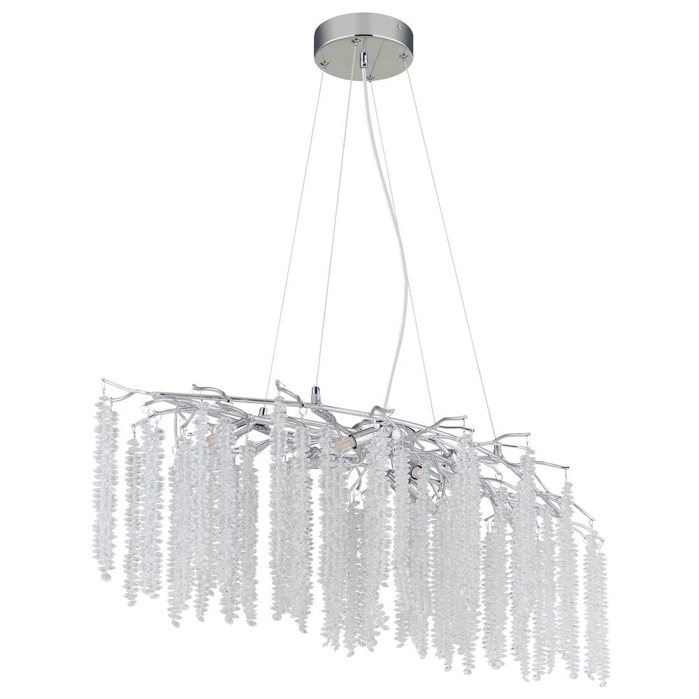 Hanglamp Laverne chroom ovaal Globo 9007371578153