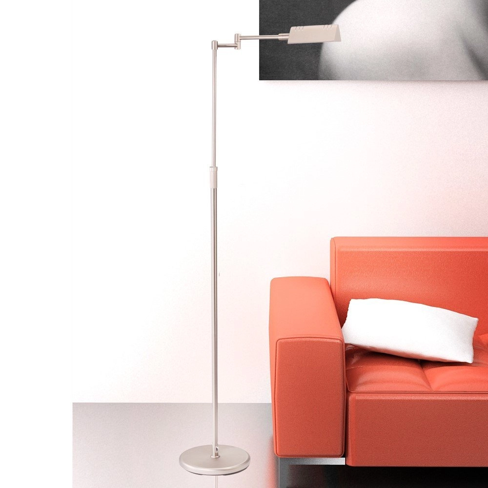 Led staanlamp Mexlite metaalgrijs Steinhauer 8712746048117