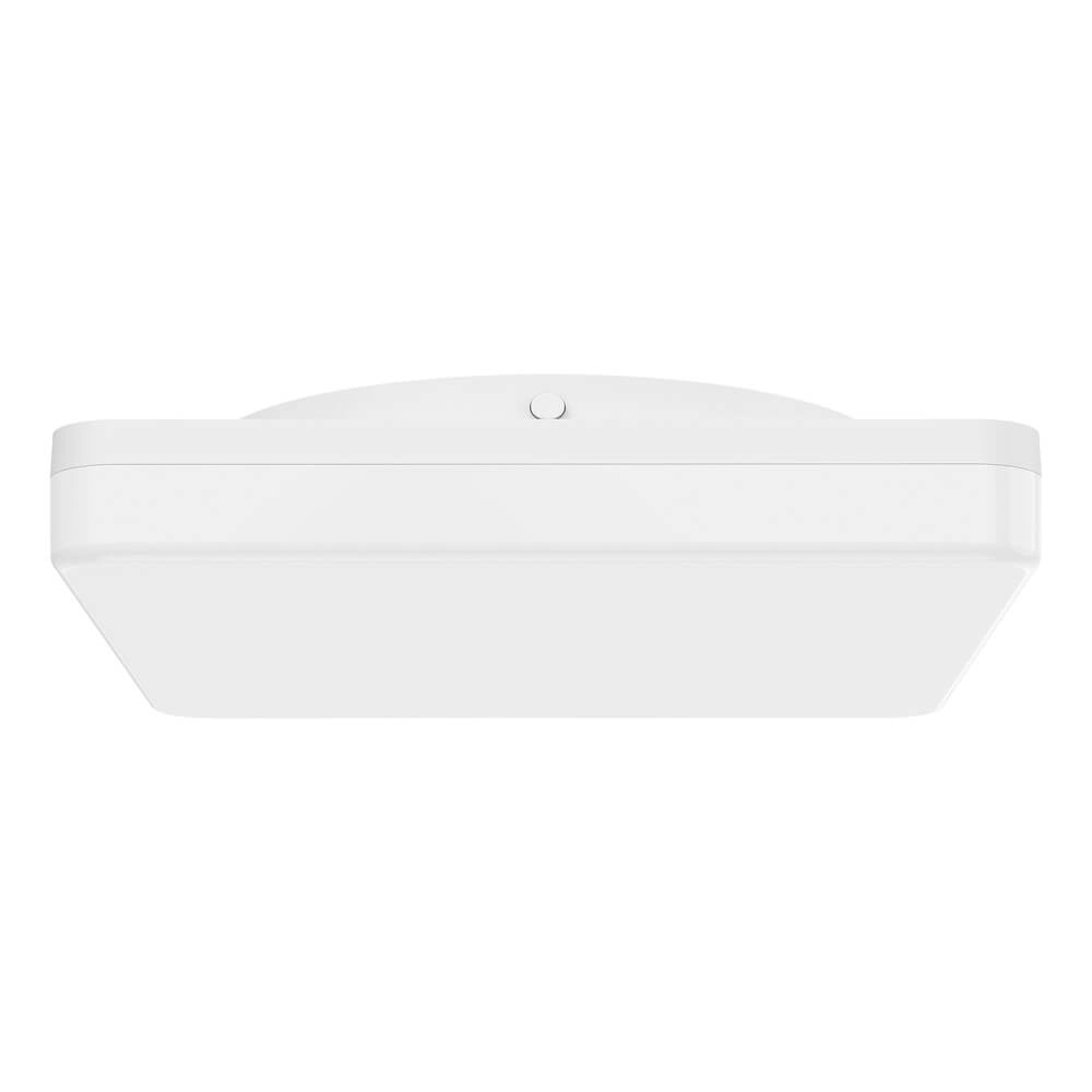 Vierkante plafondlamp Castagneto 26 x 26cm wit