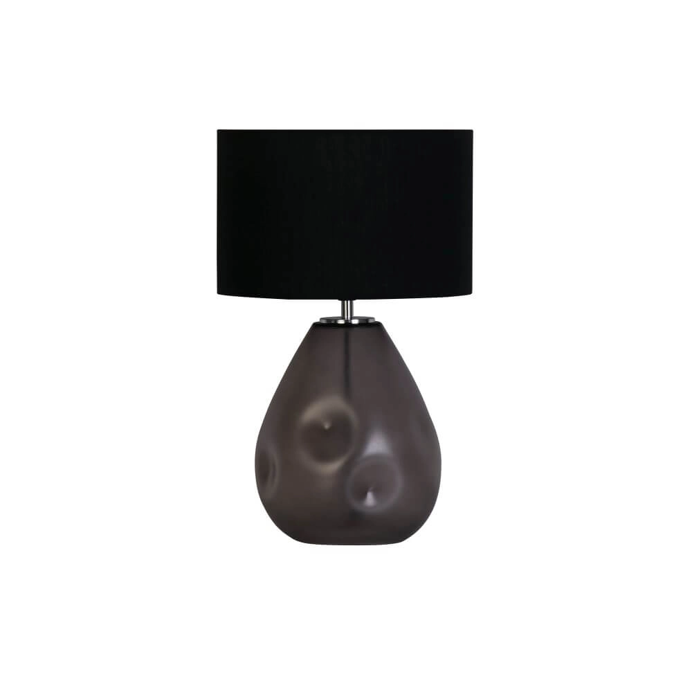 Schemerlamp Devon zwart met kap Searchlight 5053423273297
